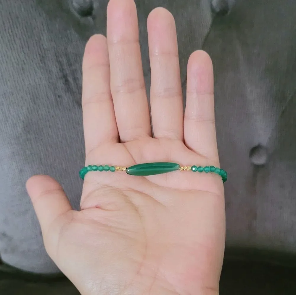 ✨️HP✨️ Shivam Green💚 Onyx Bead Bracelet